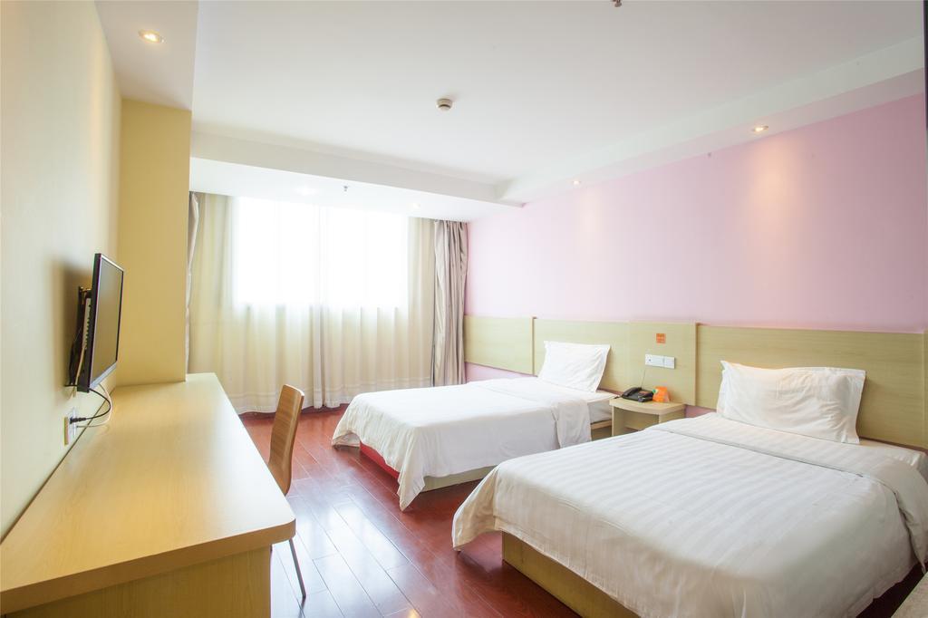 7Days Inn Guangzhou Tianhe Yantang Yue Ken Road Buitenkant foto